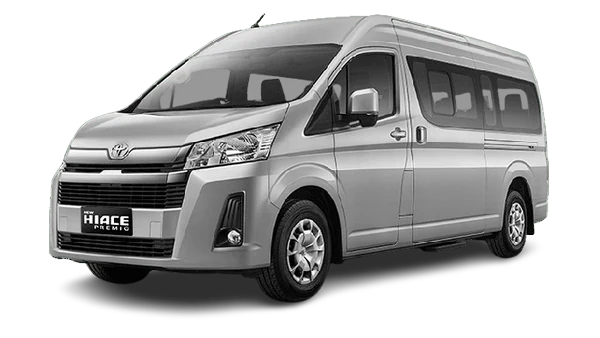 Sewa Hiace Premio 14 Seat Bekasi dengan supir